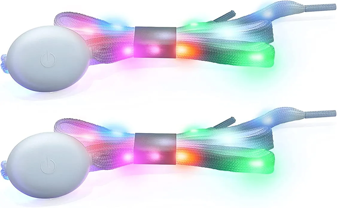 Up your game with these ultra-cool LED light up laces.
