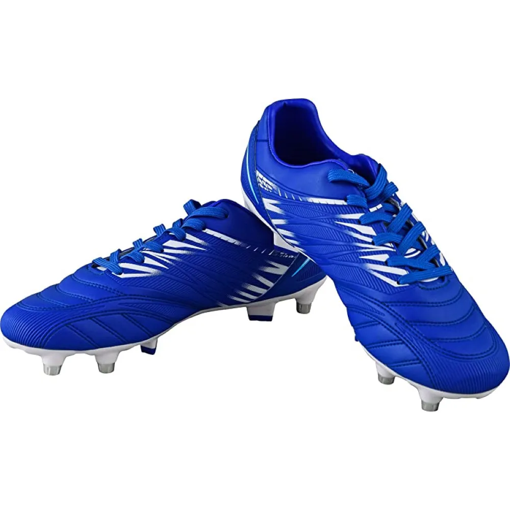 Valencia Firm Ground Soccer Cleats - Royal/White