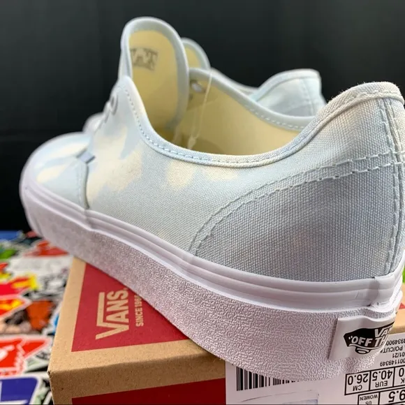 Vans Authentic Light Cloud Blue 9.5 Womens