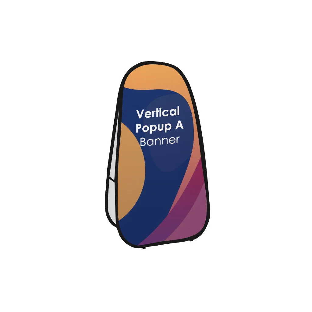 Vertical Pop Up Banner ( Double Side Printed)
