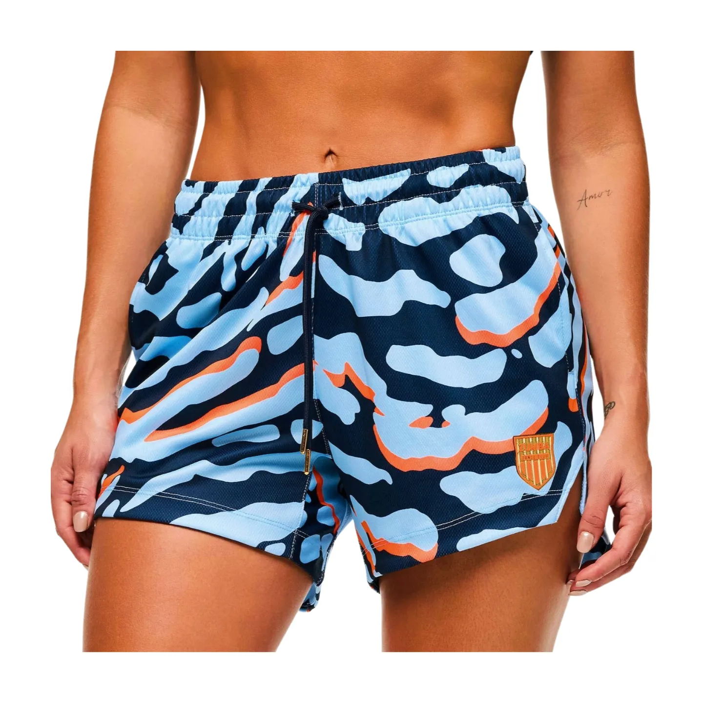 Victory High Low Mesh Shorts