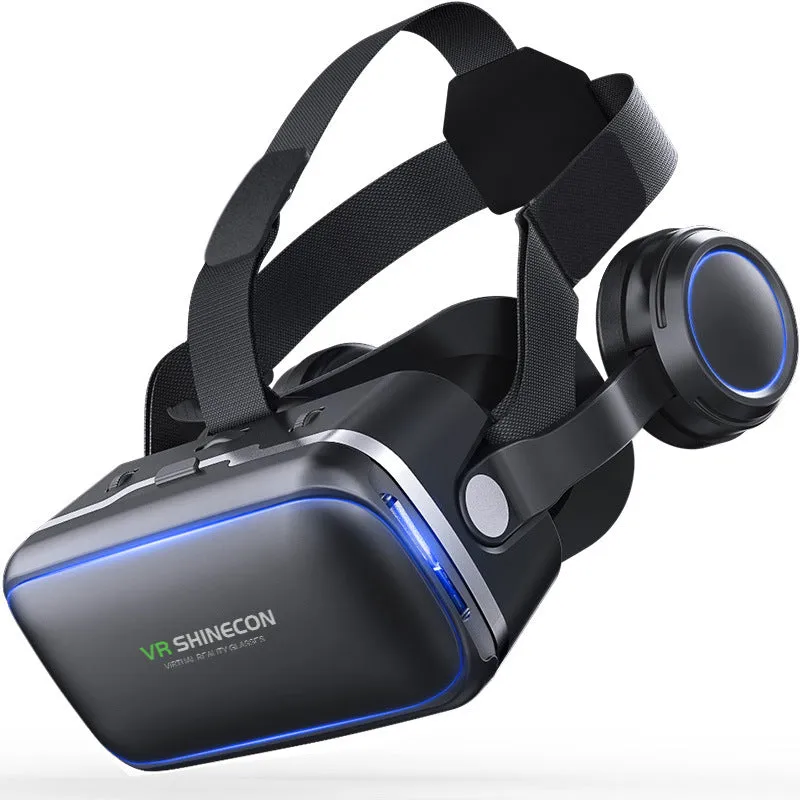 Virtual Reality 3D VR Headset Glasses 360ø Panoramic for iOS Android Smartphone black