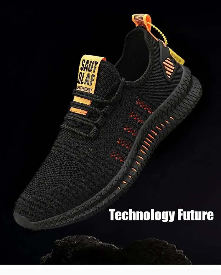 Waterproof Men's Running Shoes - Soft & Wide Fit