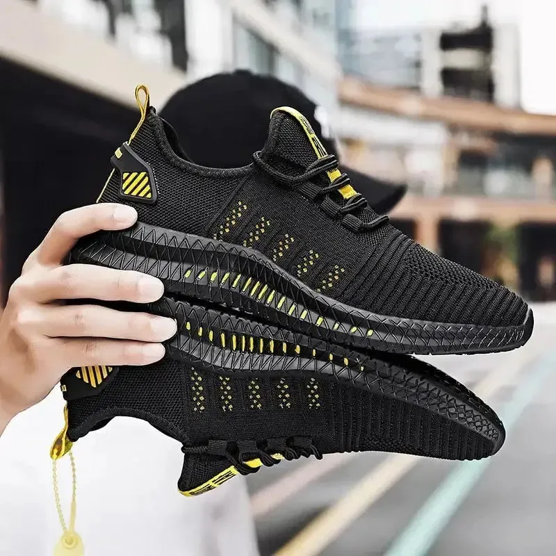 Waterproof Men's Running Shoes - Soft & Wide Fit