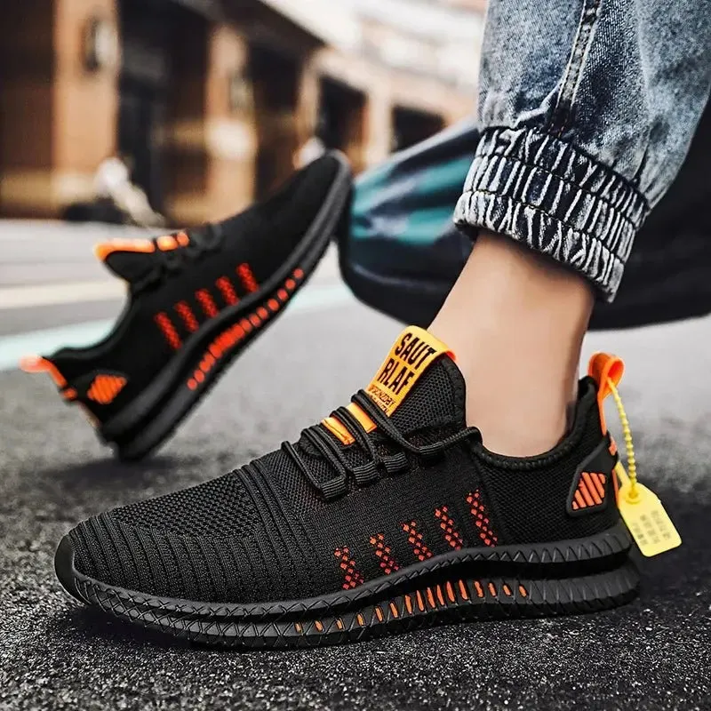 Waterproof Men's Running Shoes - Soft & Wide Fit