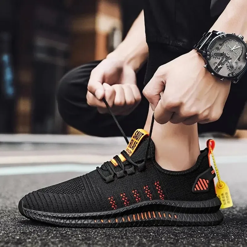 Waterproof Men's Running Shoes - Soft & Wide Fit