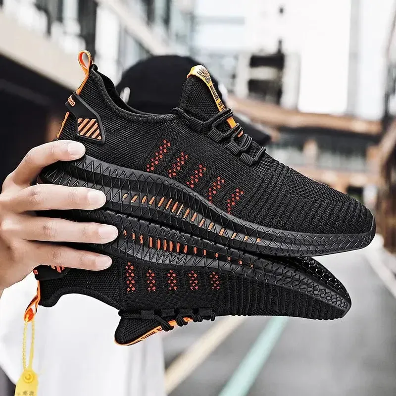 Waterproof Men's Running Shoes - Soft & Wide Fit