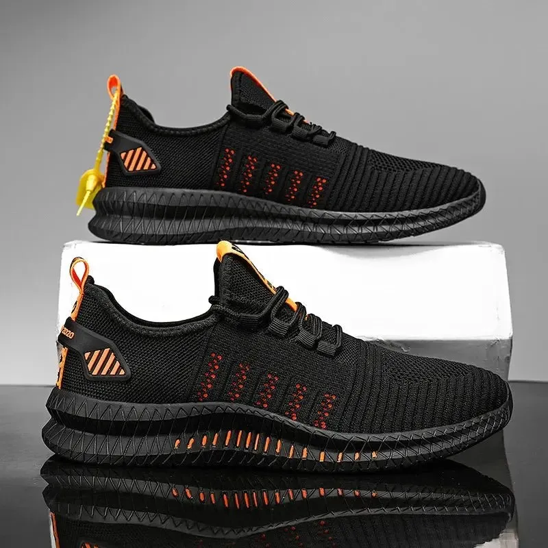 Waterproof Men's Running Shoes - Soft & Wide Fit