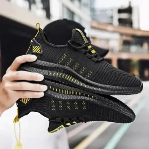 Waterproof Men's Running Shoes - Soft & Wide Fit