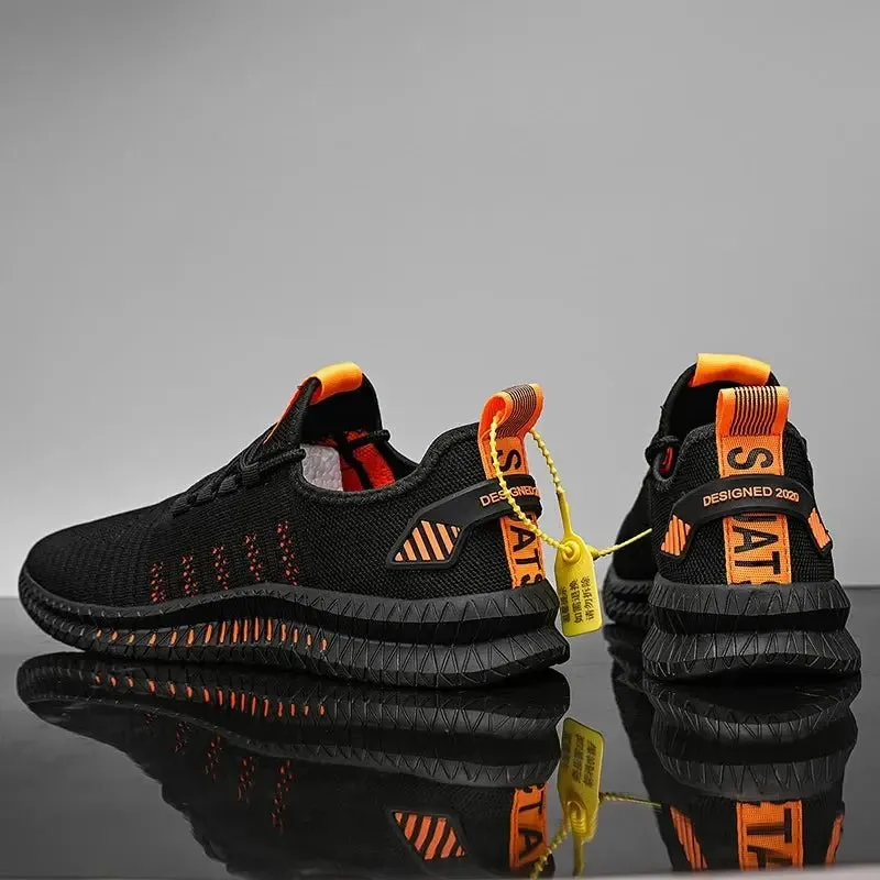 Waterproof Men's Running Shoes - Soft & Wide Fit