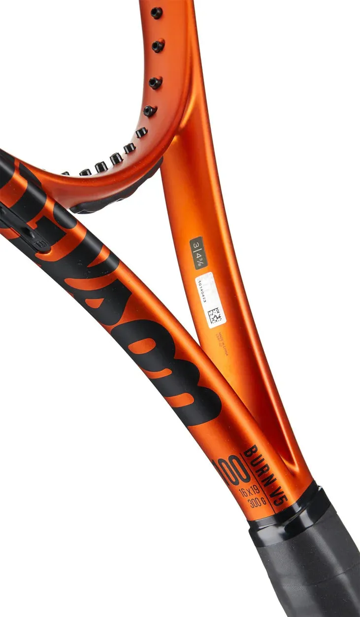 Wilson Burn 100 V5 (300g) Tennis Racket - 2023 NEW ARRIVAL no