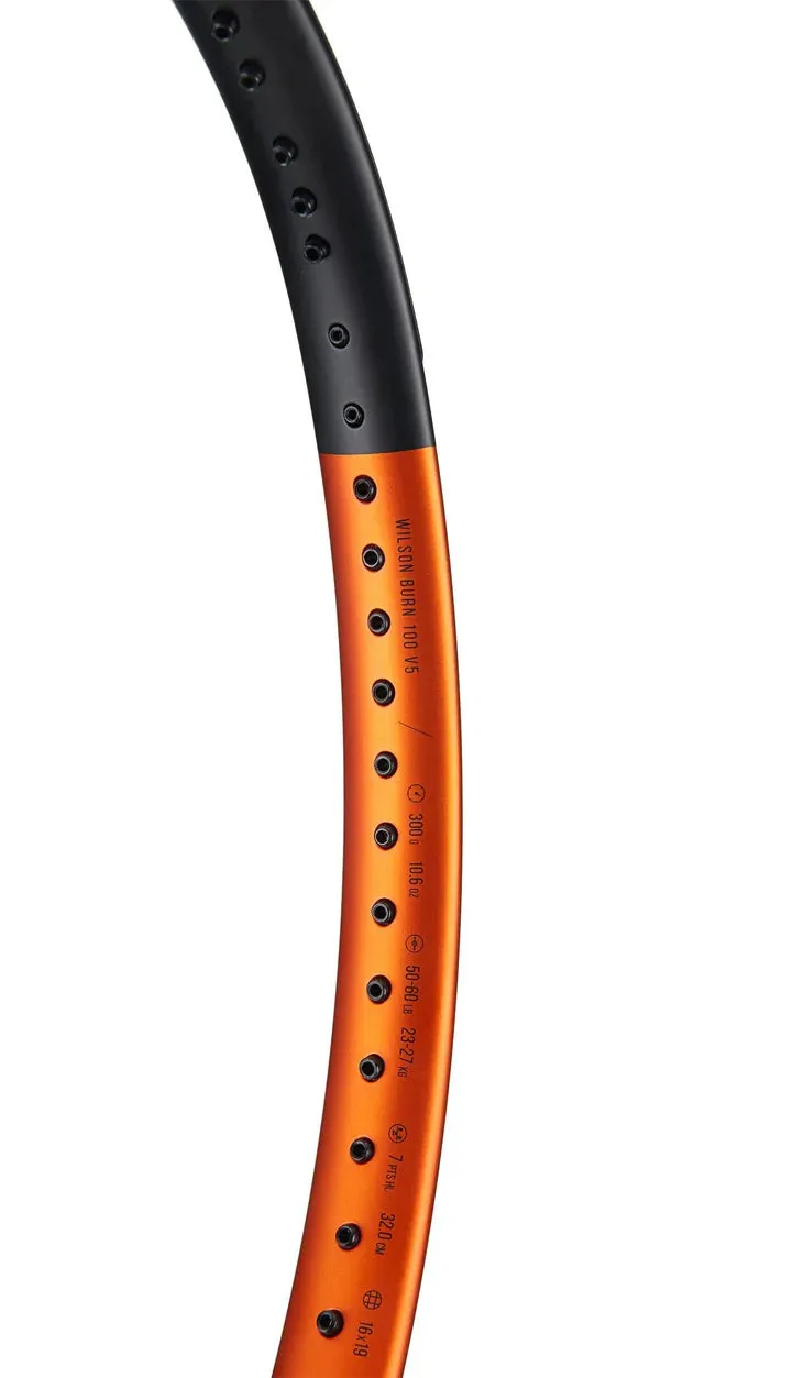 Wilson Burn 100 V5 (300g) Tennis Racket - 2023 NEW ARRIVAL no