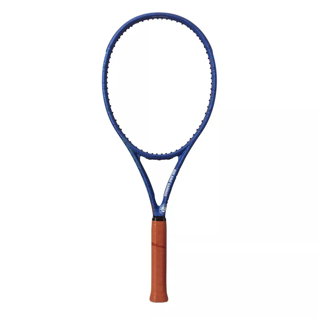 Wilson Clash 100 V2 Roland Garros 2022 Tennis Racket (Unstrung)