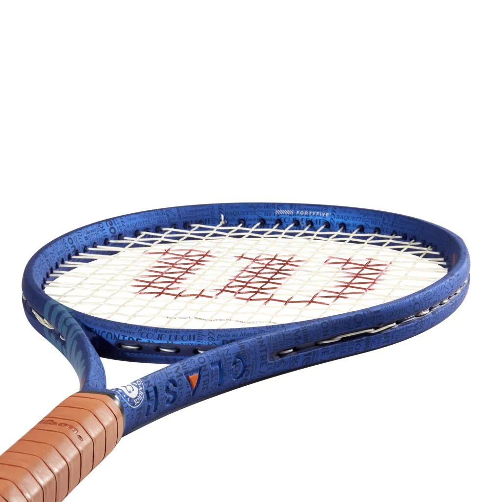 Wilson Clash 100 V2 Roland Garros 2022 Tennis Racket (Unstrung)