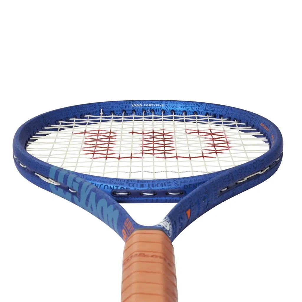Wilson Clash 100 V2 Roland Garros 2022 Tennis Racket (Unstrung)