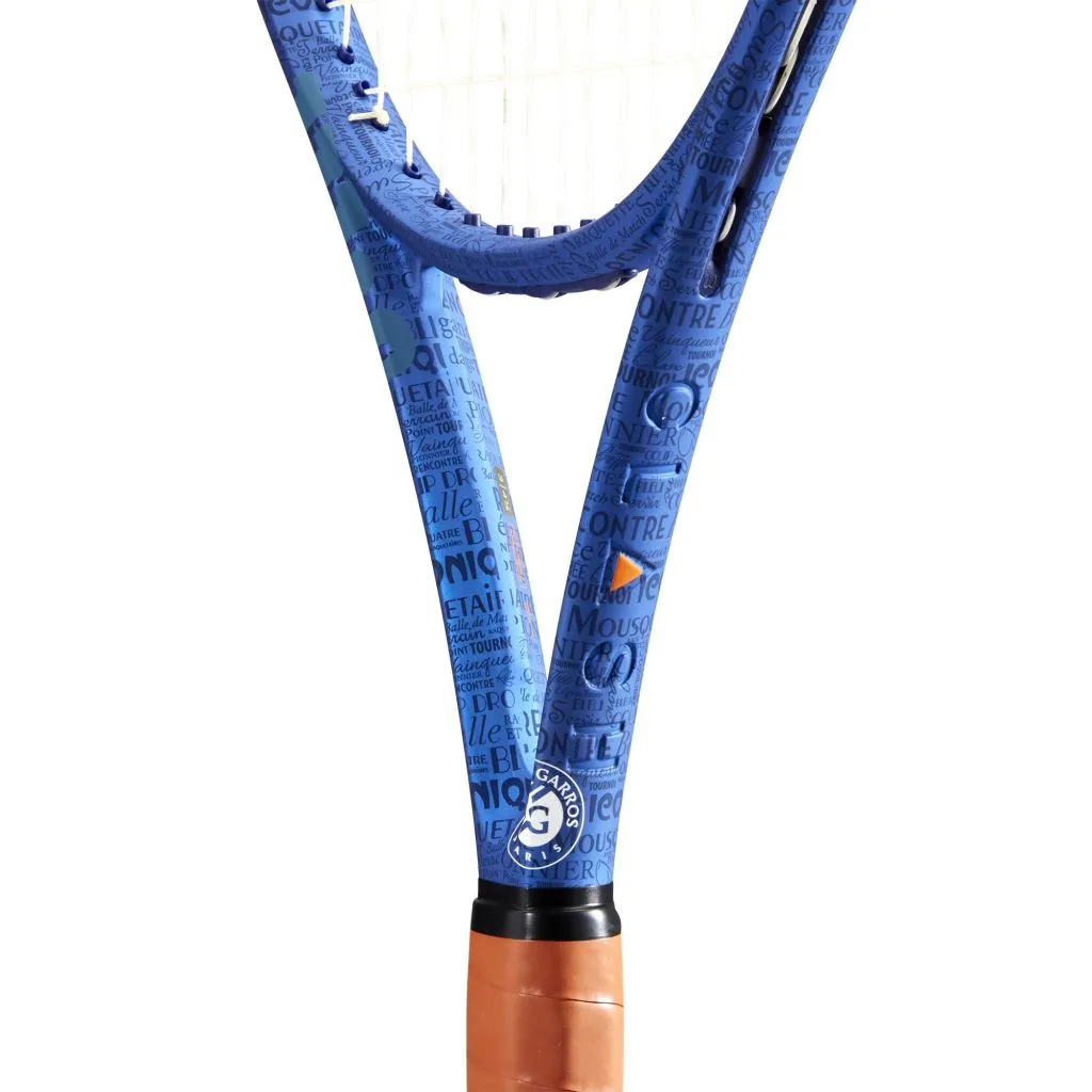 Wilson Clash 100 V2 Roland Garros 2022 Tennis Racket (Unstrung)