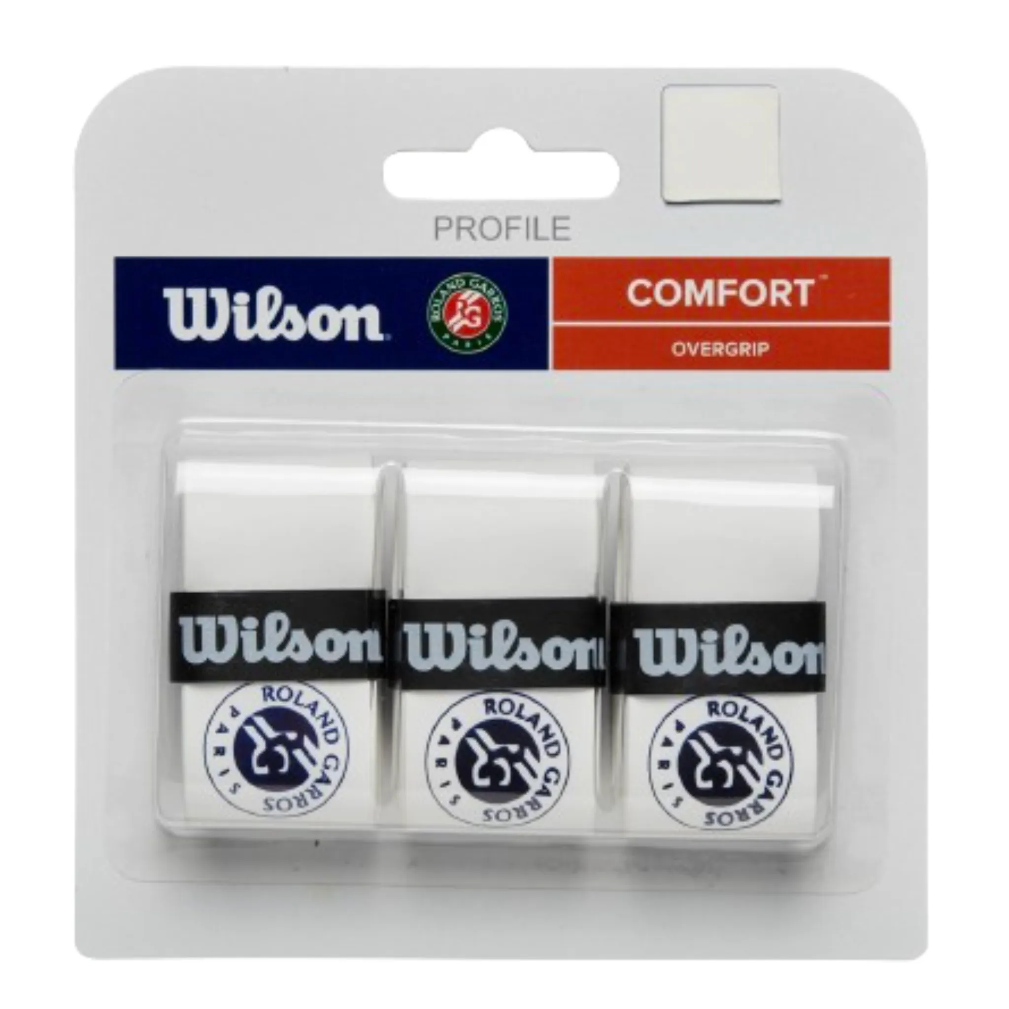 Wilson Roland Garros 2024 Overgrip (Pack of 3)