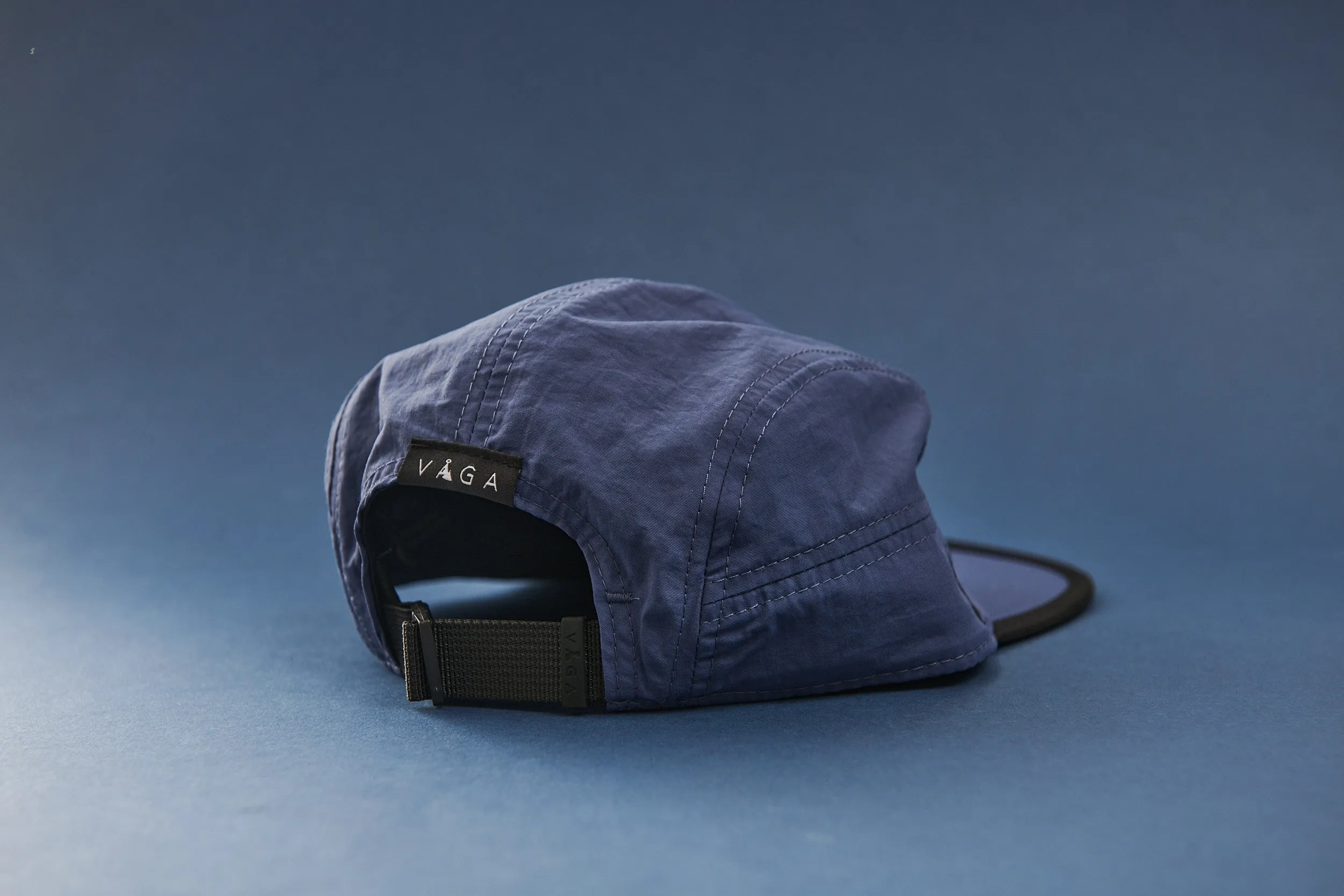 Windproof Club Cap - Blue & Black
