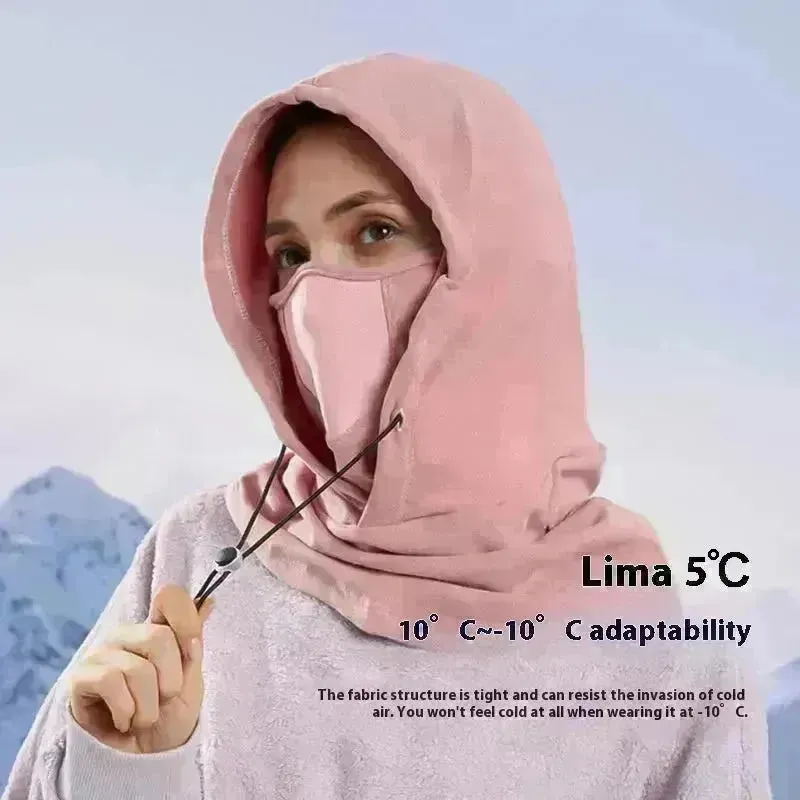 Winter Fleece full  Face Mask Winter Face Covering cold weather balaclava