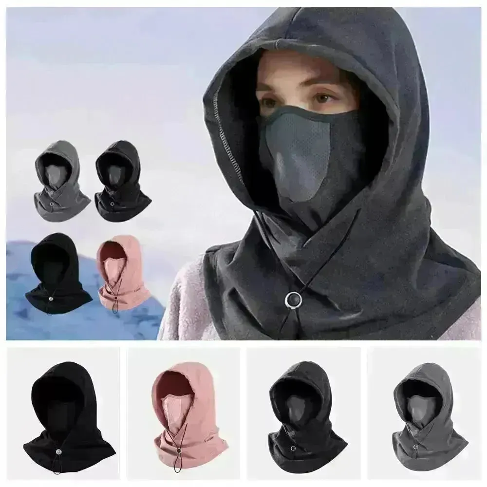 Winter Fleece full  Face Mask Winter Face Covering cold weather balaclava