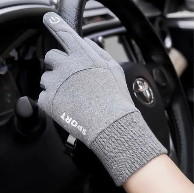 Winter Gloves for Men & Women, Touchscreen, Windproof, Anti-Slip, Outdoor Sports (MultiColours)