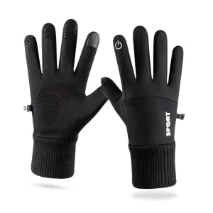 Winter Gloves for Men & Women, Touchscreen, Windproof, Anti-Slip, Outdoor Sports (MultiColours)