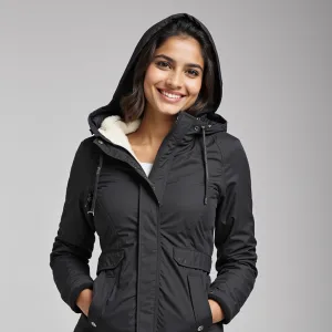Winter Parka – Fleece Lined – Hooded Cold Weather Jacket