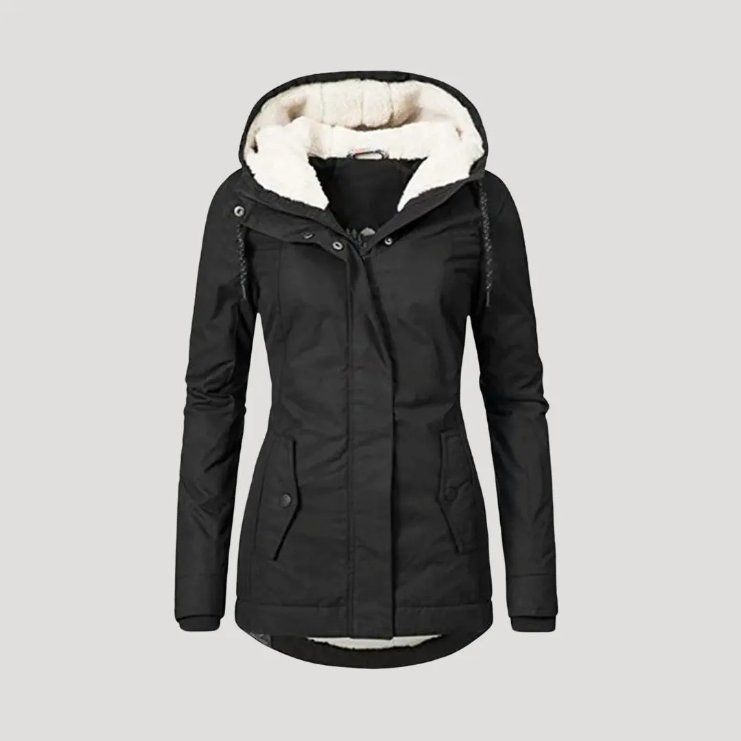 Winter Parka – Fleece Lined – Hooded Cold Weather Jacket
