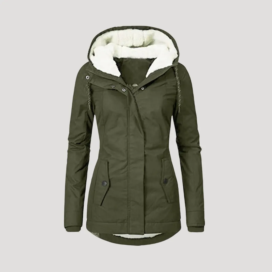 Winter Parka – Fleece Lined – Hooded Cold Weather Jacket