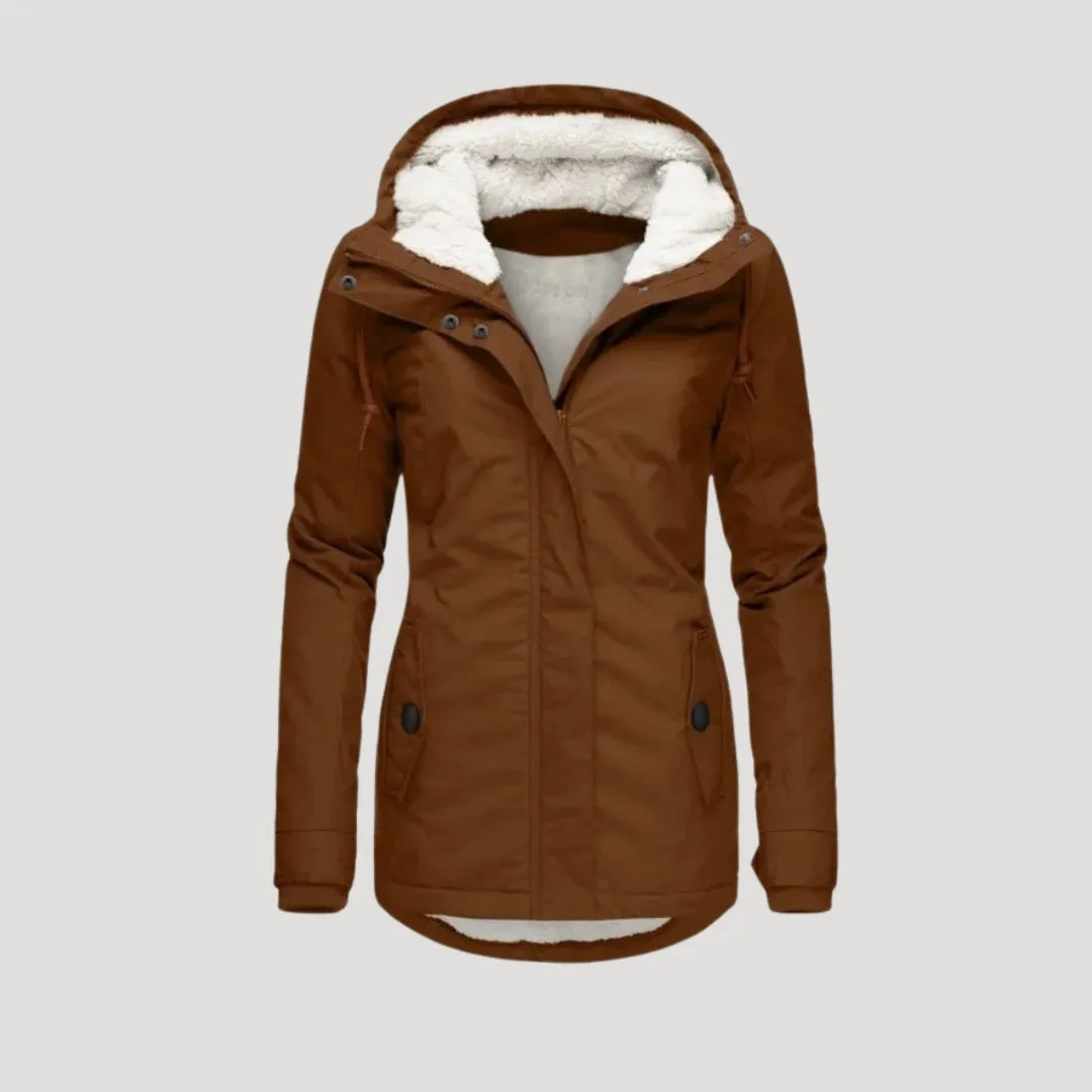 Winter Parka – Fleece Lined – Hooded Cold Weather Jacket