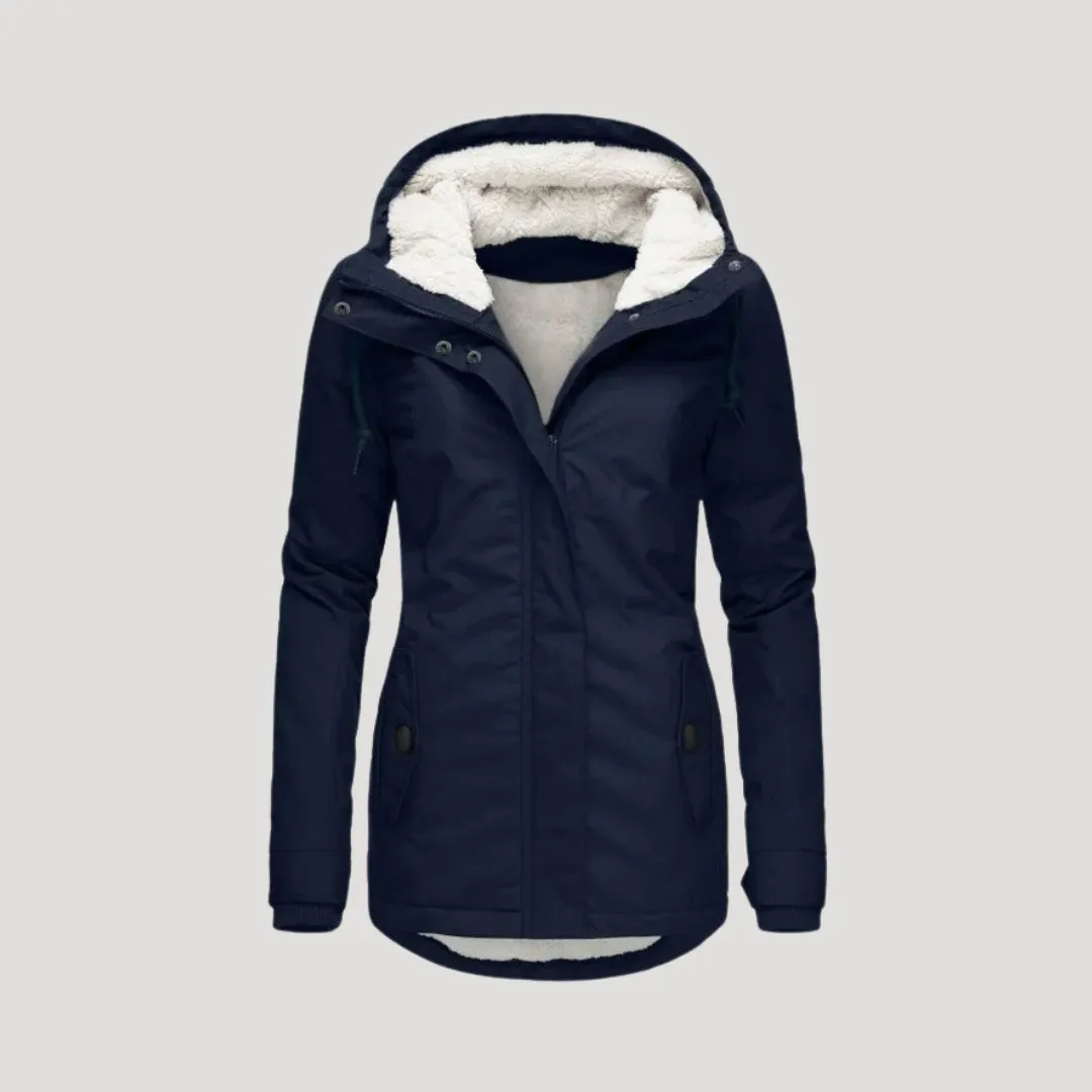 Winter Parka – Fleece Lined – Hooded Cold Weather Jacket