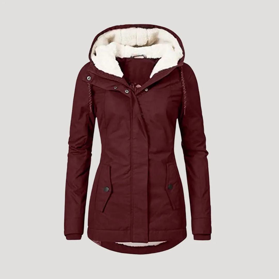 Winter Parka – Fleece Lined – Hooded Cold Weather Jacket