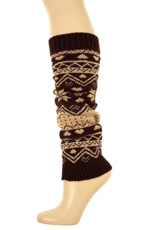 Winter Pattern Fashion Legwarmer