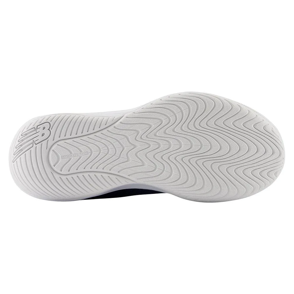 Women`s 696v6 D Width Tennis Shoes White and Cyber Jade