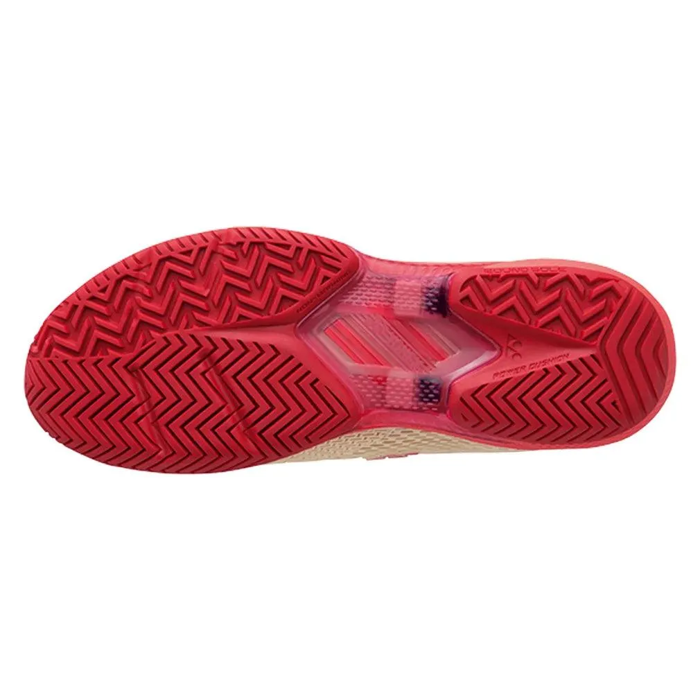Women`s AD-ACCEL Tennis Shoes Beige and Pink
