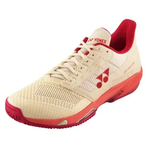 Women`s AD-ACCEL Tennis Shoes Beige and Pink