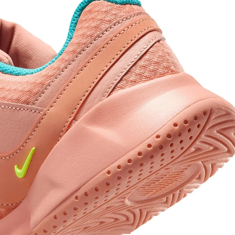 Women`s Court Lite 4 Tennis Shoes Apricot Agate and Dusty Cactus