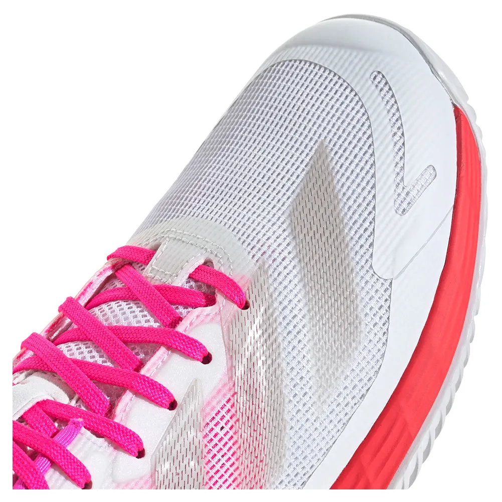 Women`s Defiant Speed 2 Tennis Shoes White and Lucid Pink