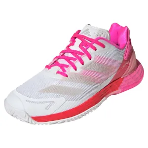 Women`s Defiant Speed 2 Tennis Shoes White and Lucid Pink