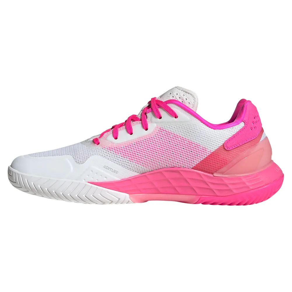Women`s Defiant Speed 2 Tennis Shoes White and Lucid Pink