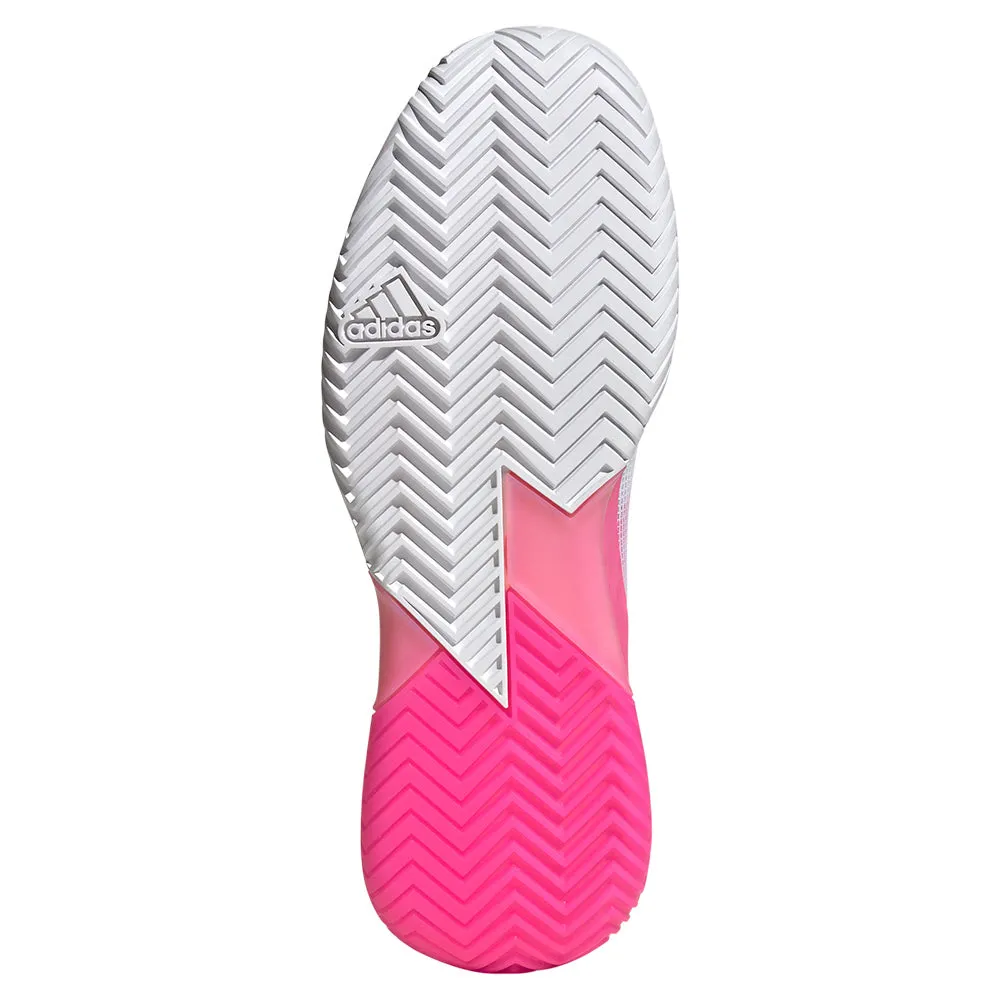 Women`s Defiant Speed 2 Tennis Shoes White and Lucid Pink