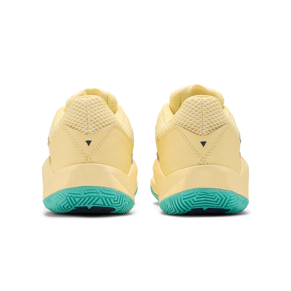 Women`s FuelCell Delray D Width Tennis Shoes Parchment and Navy