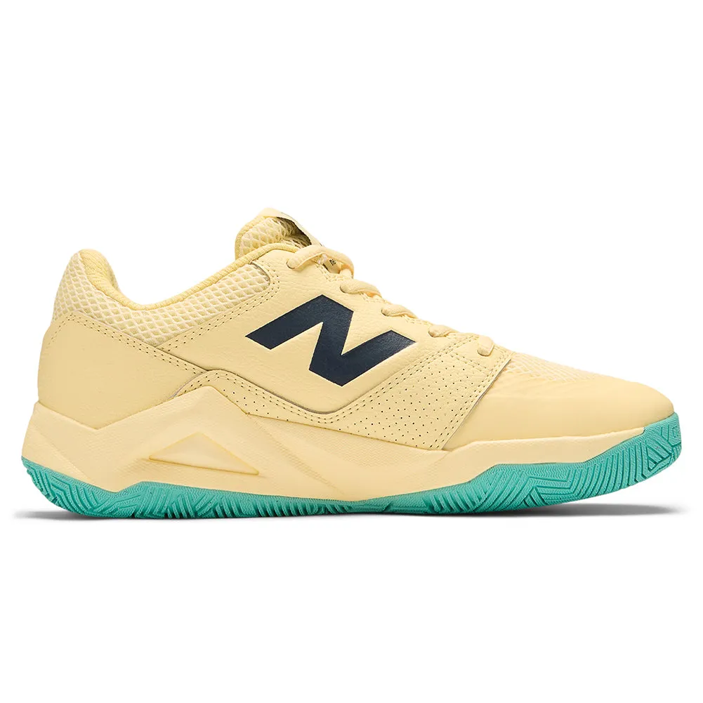 Women`s FuelCell Delray D Width Tennis Shoes Parchment and Navy