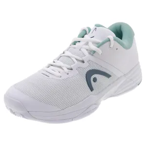 Women`s Revolt Evo 2.0 Tennis Shoes White and Turquoise