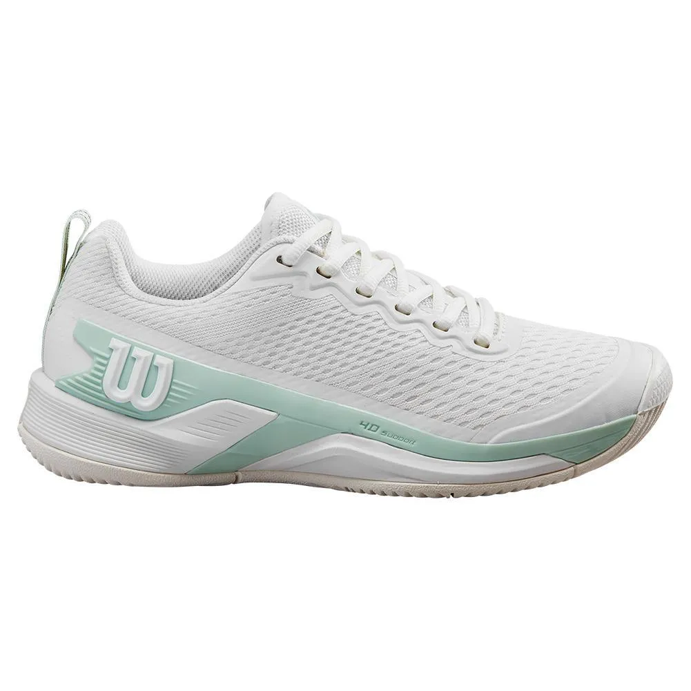 Women's Rush Pro 4.5 Tennis Shoes White and Tofu