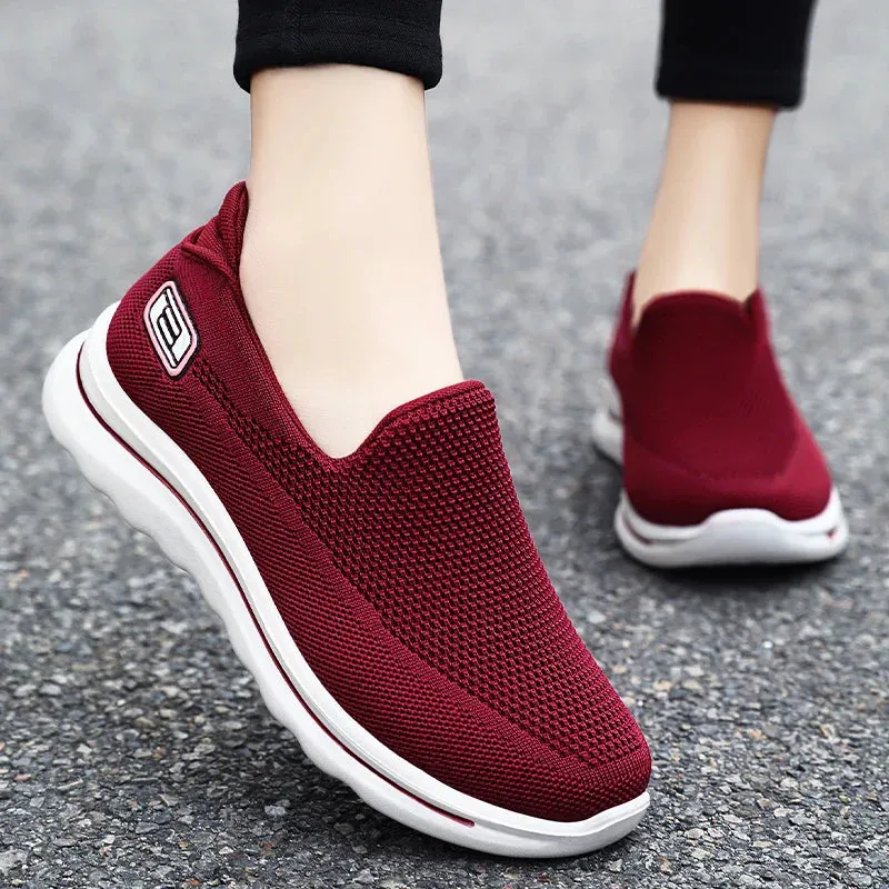 Women's Sport Sneaker Breathable Ballet Flats