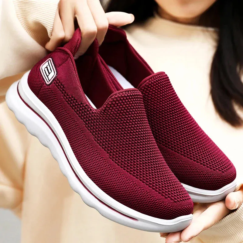 Women's Sport Sneaker Breathable Ballet Flats