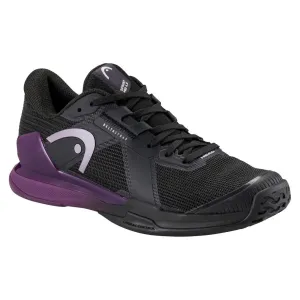 Women`s Sprint Pro 4.0 Tennis Shoes Black and Plum