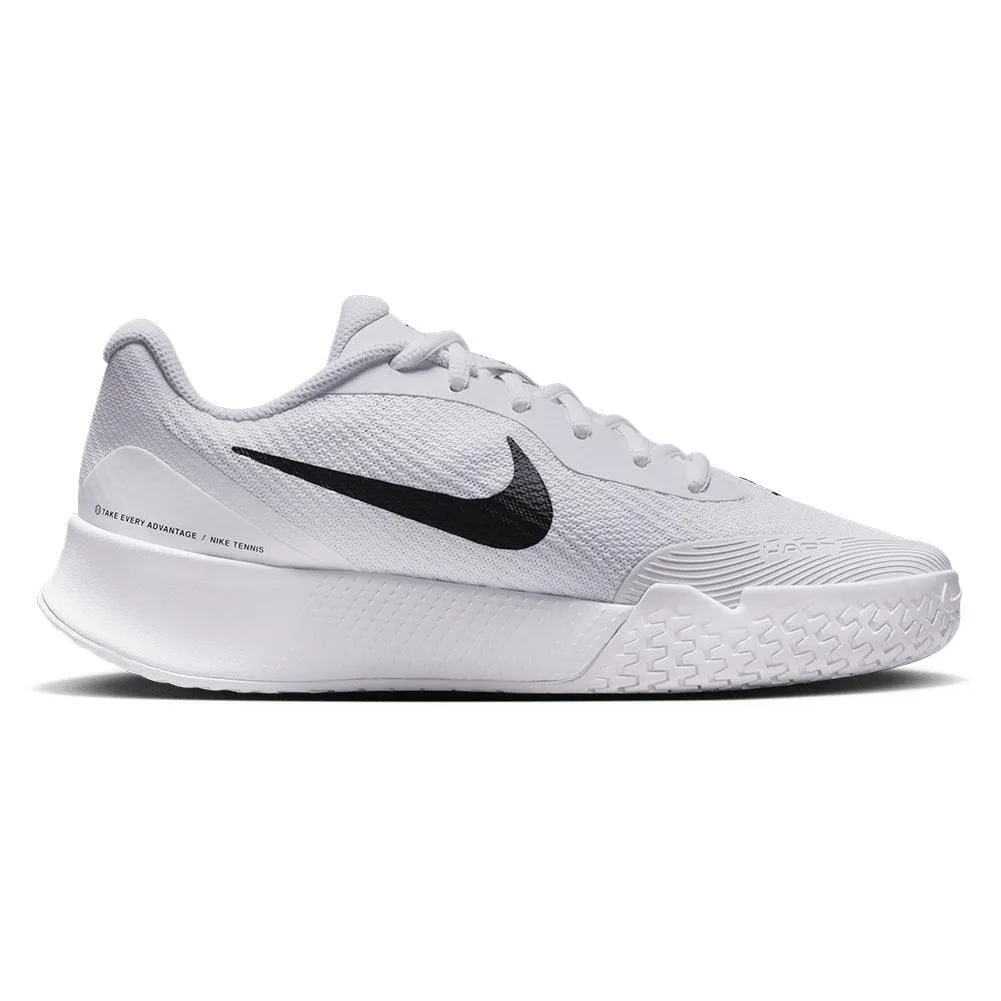 Women`s Vapor Lite 3 Tennis Shoes White and Black