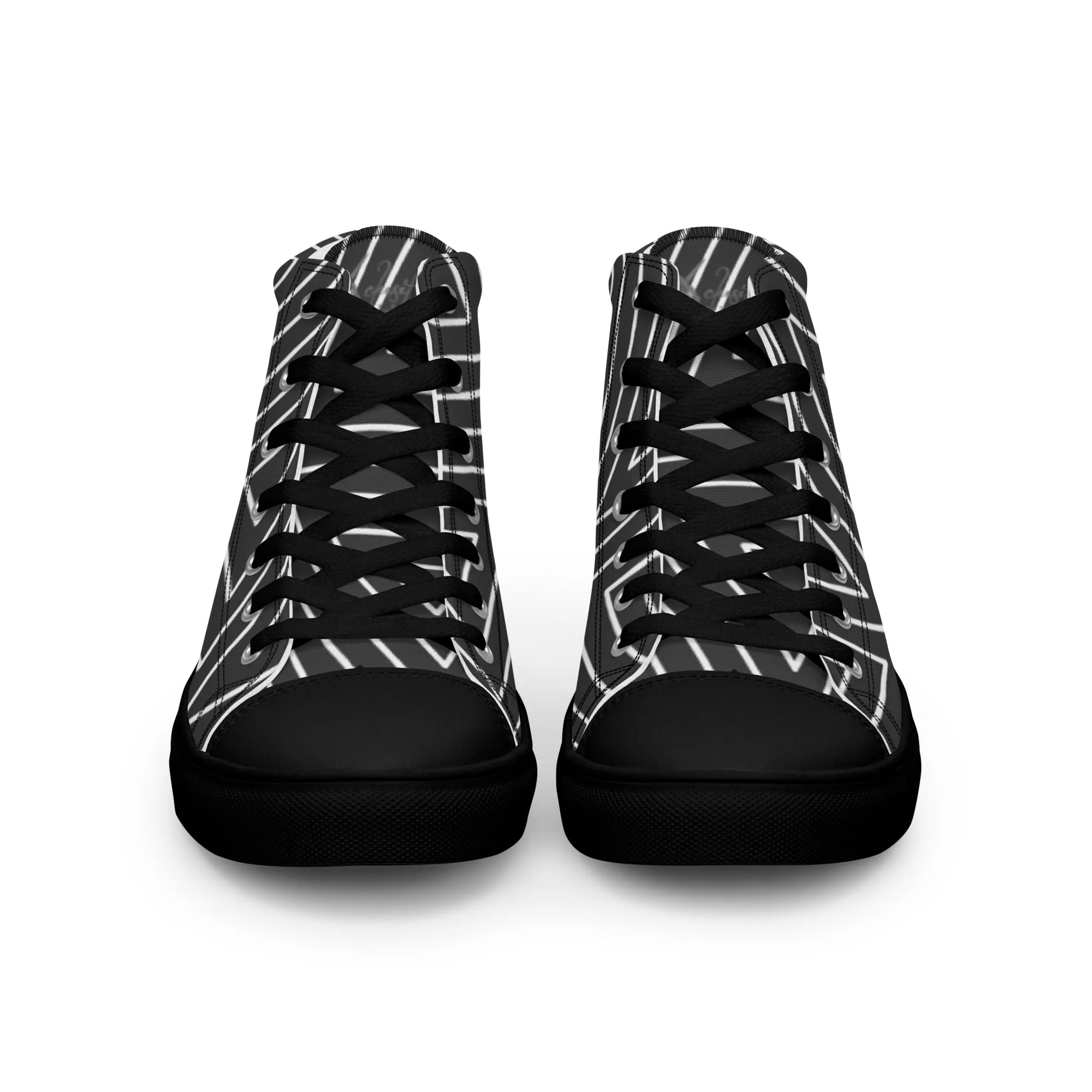 XCLUSIF POETIX BLACK TRIANGLE Men’s high top shoes